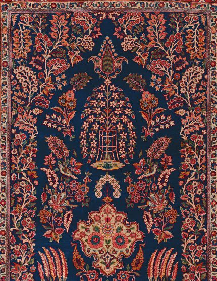 NORTHWEST GARDEN OF PARADISE Antique Persian Rug