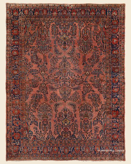 HERIZ Antique Persian Rug